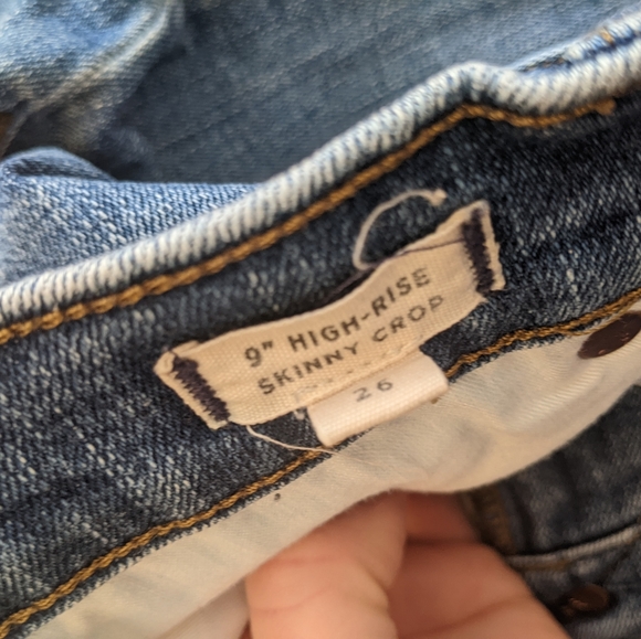 Madewell 9" Skinny Crop Jeans - Picture 3 of 3